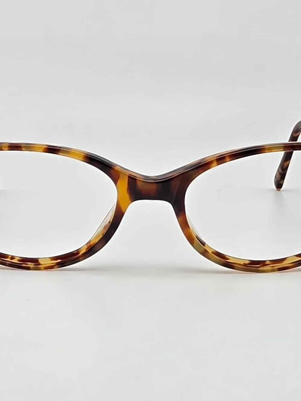 Nicole Miller Collection At First Sight Amber Tortoise Eyeglasses Frame w/ Case